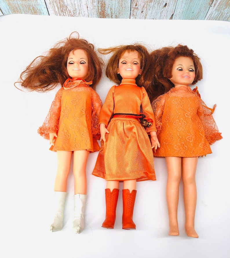 Vintage Crissy Dolls 1969 and 1971 Vintage Dolls Hair Grow Etsy