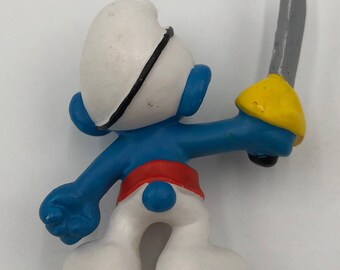 FIGURINE SMURF SCHTROUMPF PILOTE McDONALD'S MAC DO HAPPY MEAL 2018 PEYO