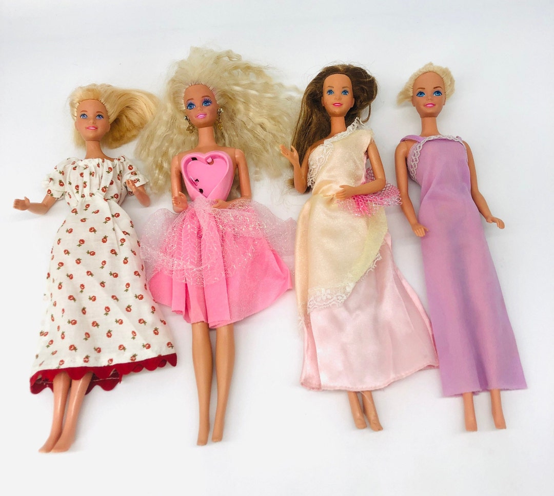 Only 2 Left Barbie Dolls, Vintage Barbies, 1980s Barbies, 1990s Barbies,  Genuine Barbie Outfits, Mattel Doll Clothes, Sold Individually -  Israel