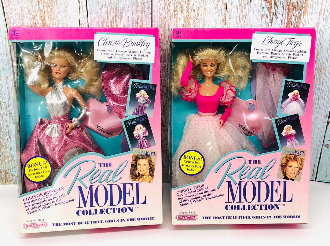Vintage Real Model Collection Fashion Doll Christie Brinkley Doll