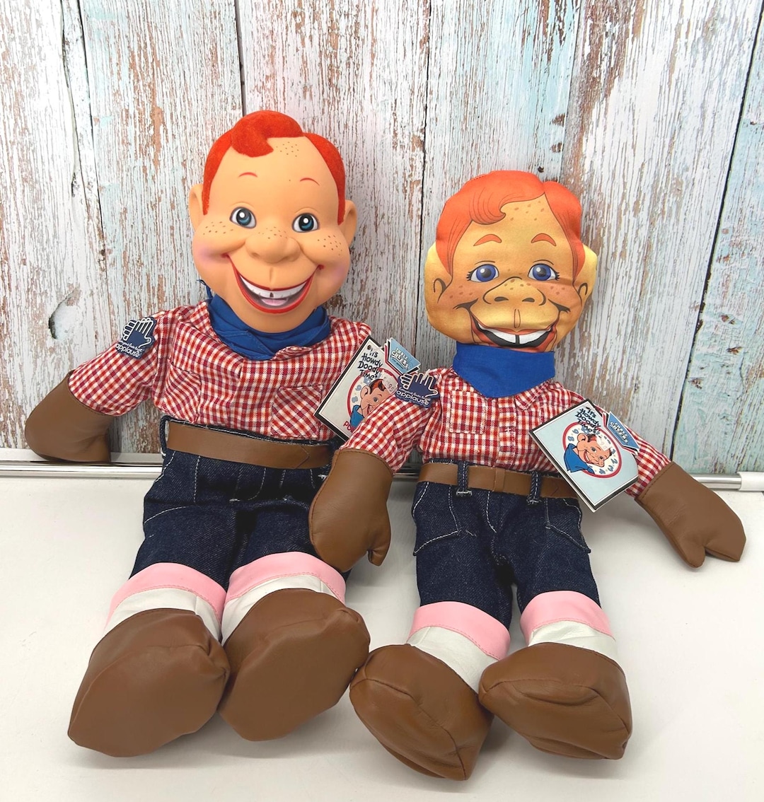 Vintage Howdy Doody Puppet & Soft Doll Set, 1988 Collectible - Etsy
