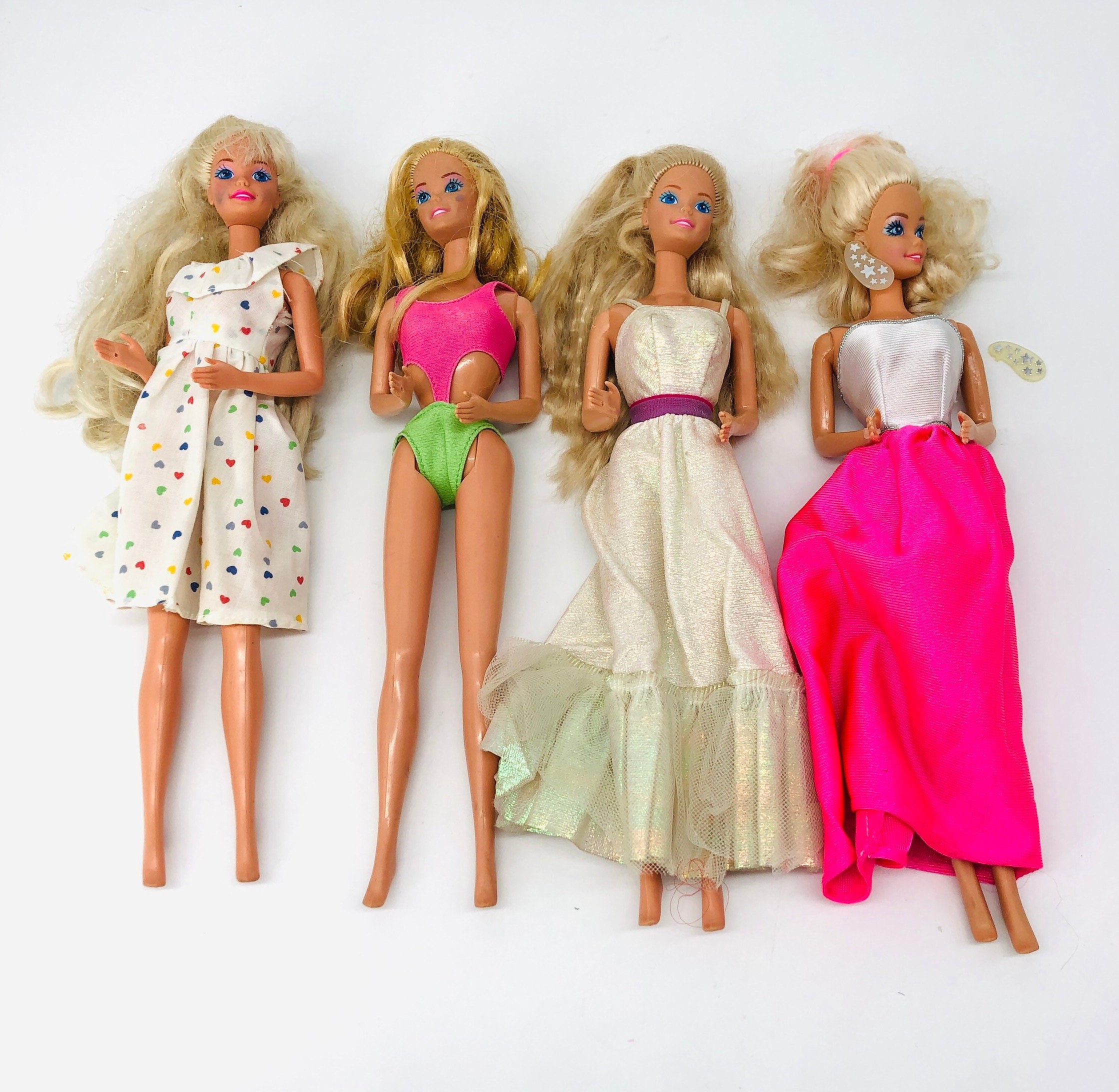 80s Barbie Dress - Etsy