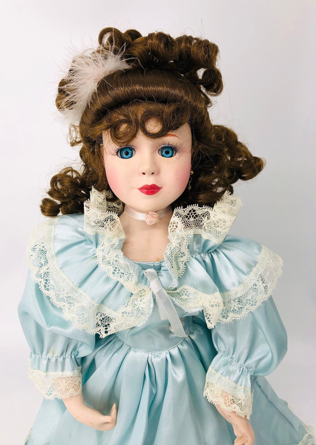 Beautiful Ashley Belle Victorian Style Doll, 17, Numbered, Excellent Condition, Art Doll, Ashley