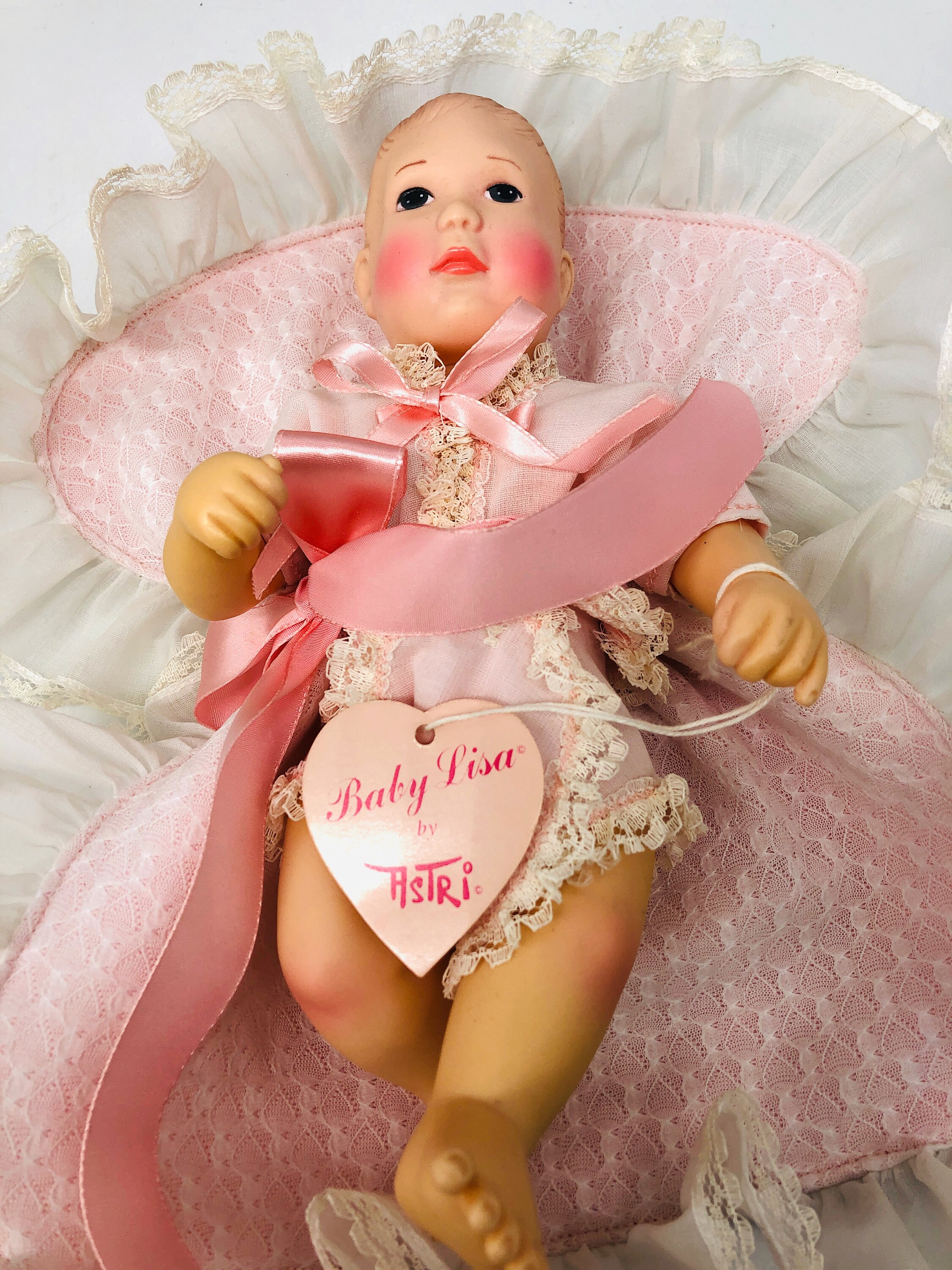 Vintage Effanbee Baby Lisa #1011, MIB Baby Lisa, 11 Inch