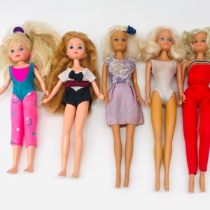 Vintage TCFC & Totsy Fashion Dolls, 1986-87 - Sold Separately
