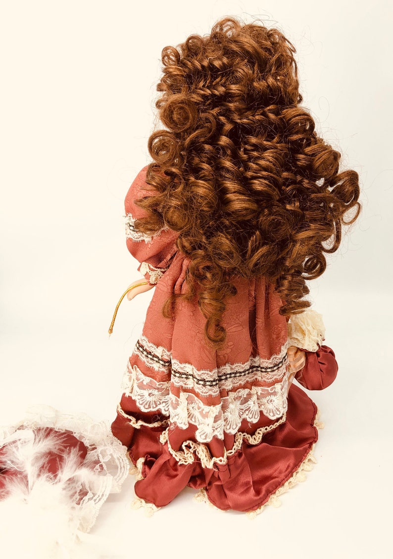 Ashley Belle Doll Victorian Style Doll Porcelain Bisque Art Etsy