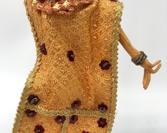 アンティーク　インド　緑の伝統衣装の人形 il_340x270.3538743006_nr7n.jpg