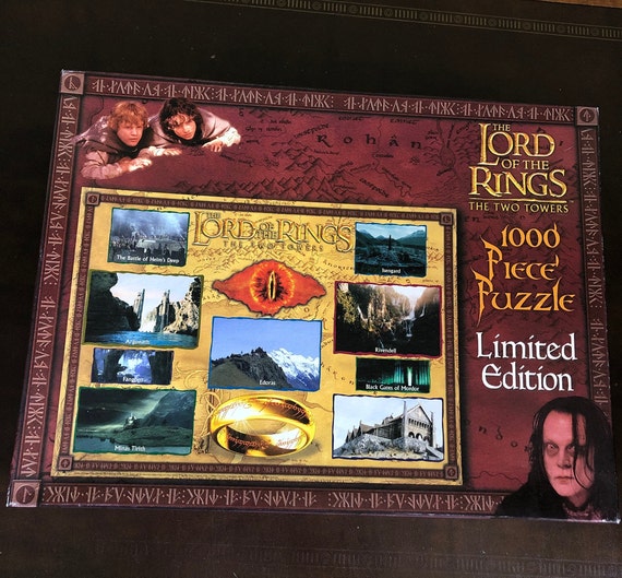 Jigsaw Puzzle, MIB, the Lord of the Rings Two Towers, Ltd Edition, 1000  Pieces -  Hong Kong