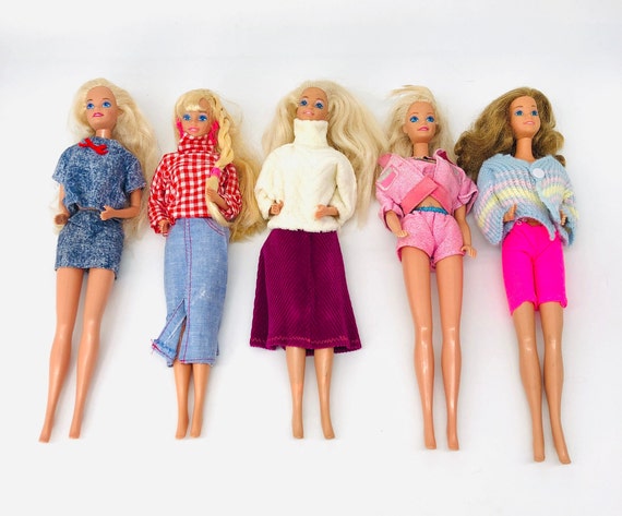 Bambola Barbie anni '80, bambola Barbie anni '90, venduta singolarmente,  Barbie vintage, vestiti Barbie originali e bambole -  Italia