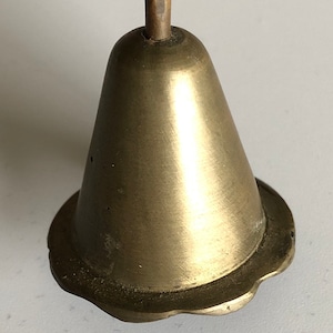 vintage Bougie en laiton Snuffer