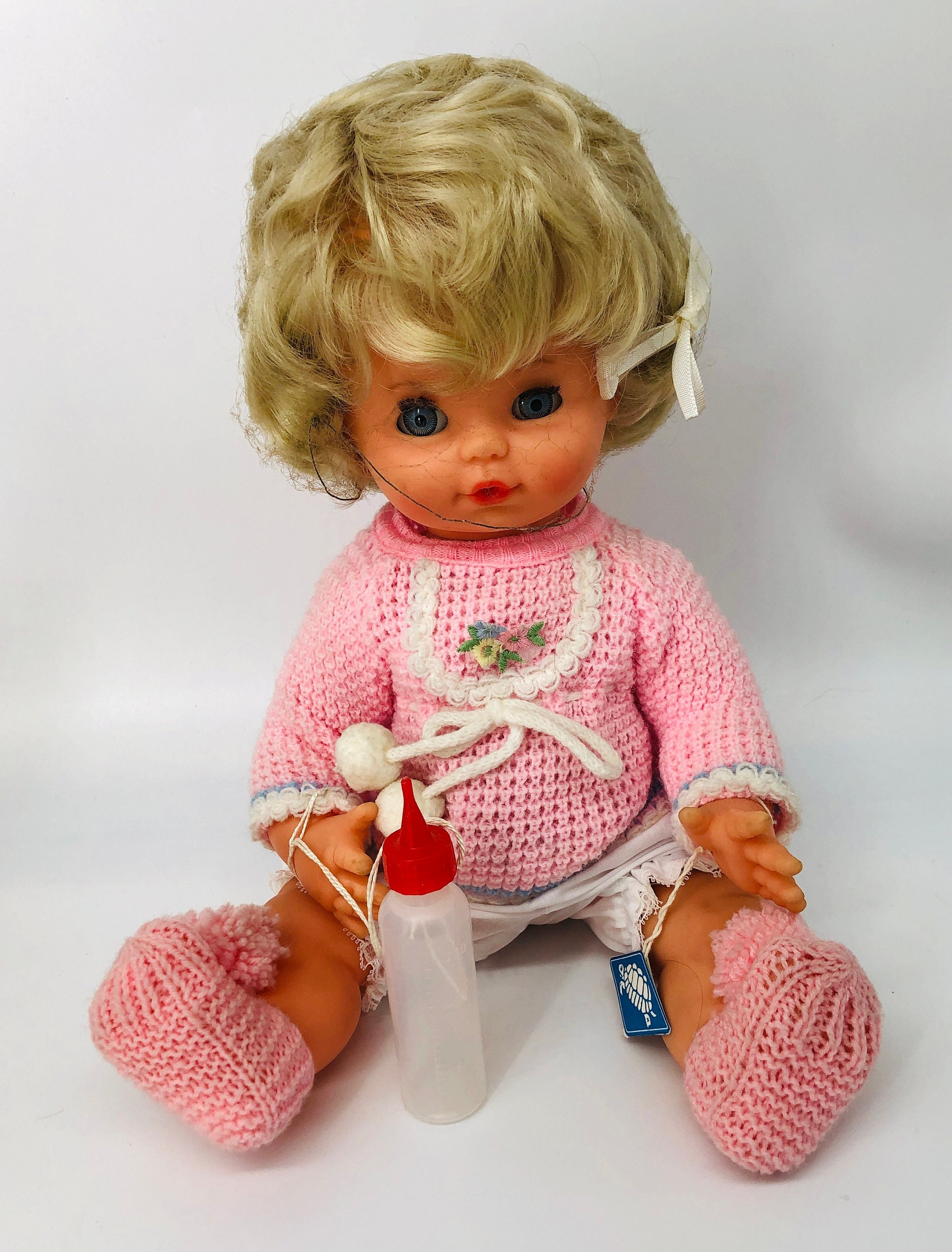 Precious Vintage Schildkrot Baby Doll, 16