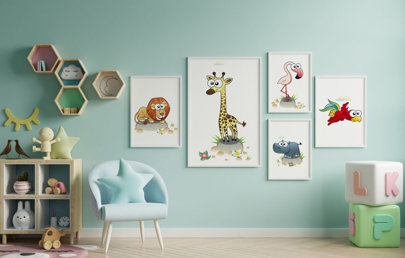 Kids Play Room Art Personalized Kids Room Wall Art Kids - Etsy