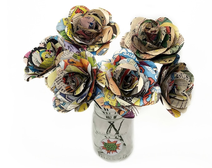 Comic Book Roses