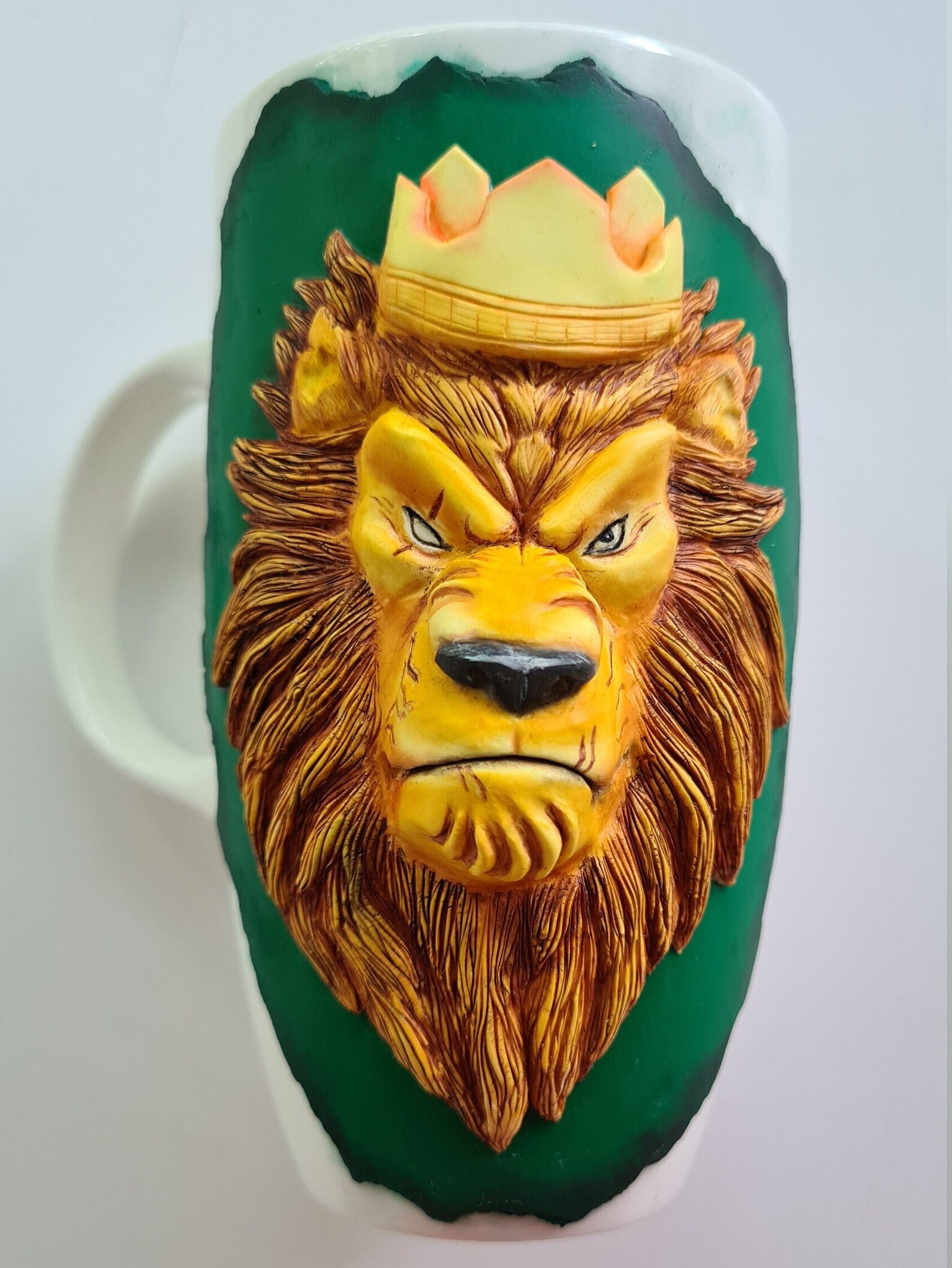 Handmade mug exclusive mug lion mug lion king cruel lion Etsy