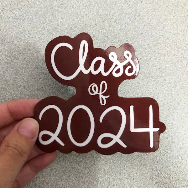 Class of 2024 Labels - Etsy UK