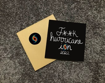 F**k Hurricane Ian 2022 Greeting Card