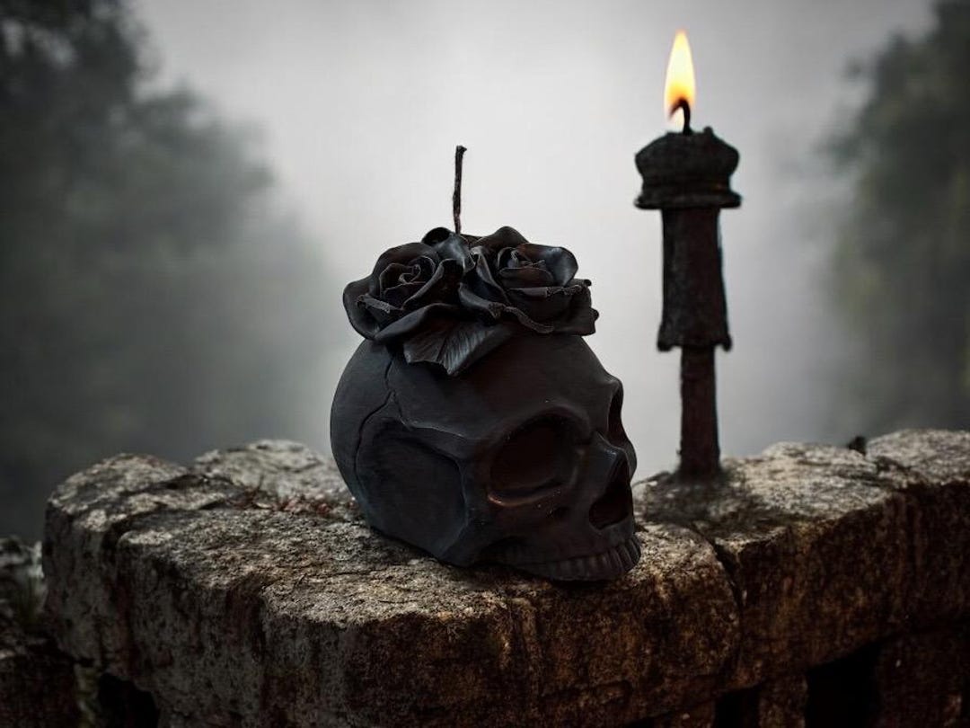 その他 UVC DARK ART SKULL CANDLE / Underverse il_1080xN.6921200495_mcjd.jpg