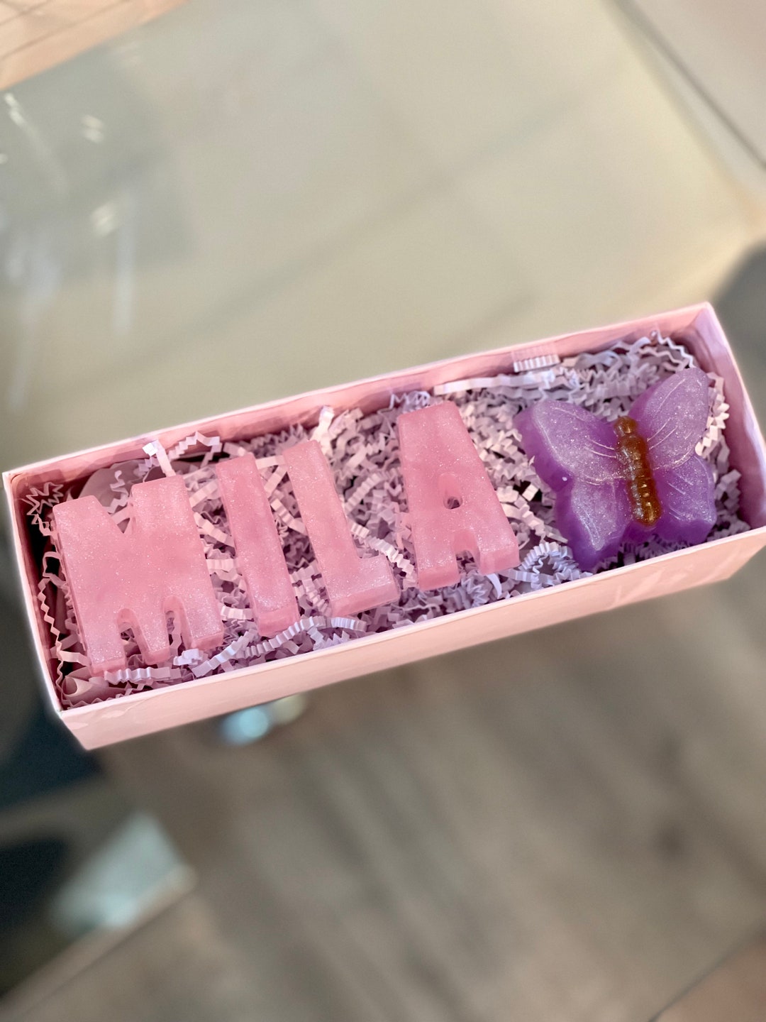 Soap Names in ANY Color, Birthday Gift, Kids Christmas Gift, Custom