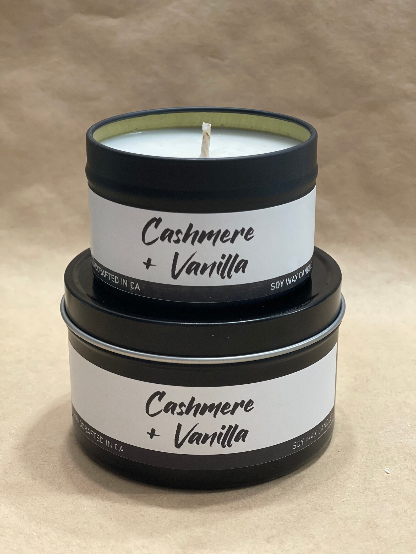 Vanilla Cashmere Candle 8 oz Vanilla Scent Candle Valentines Etsy