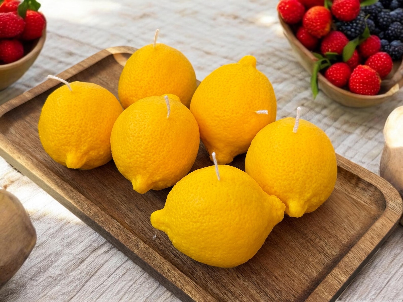 Bulk Lemon Soy Wax Candles