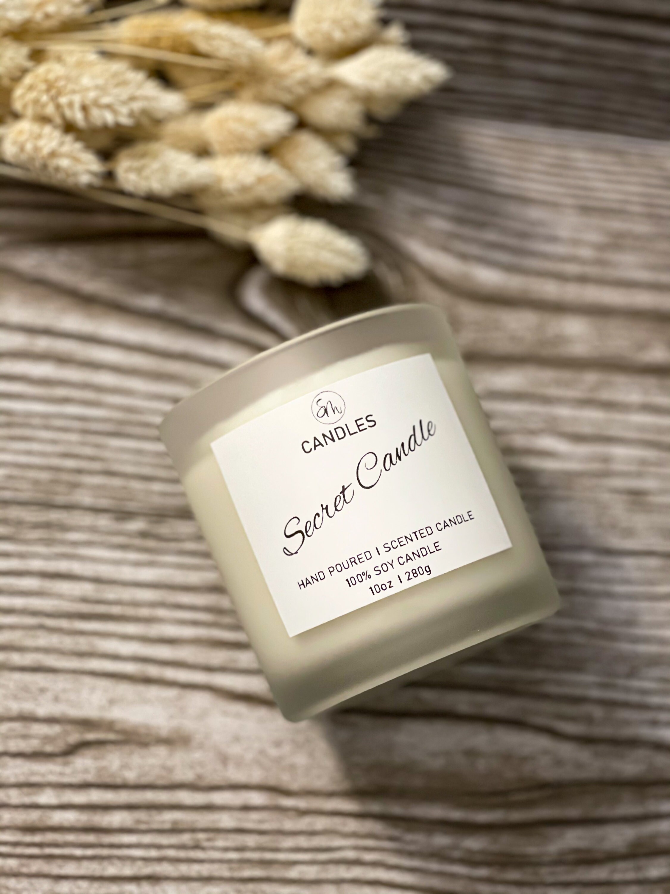 Secret message candle Proposal candles Scented candle gift Etsy