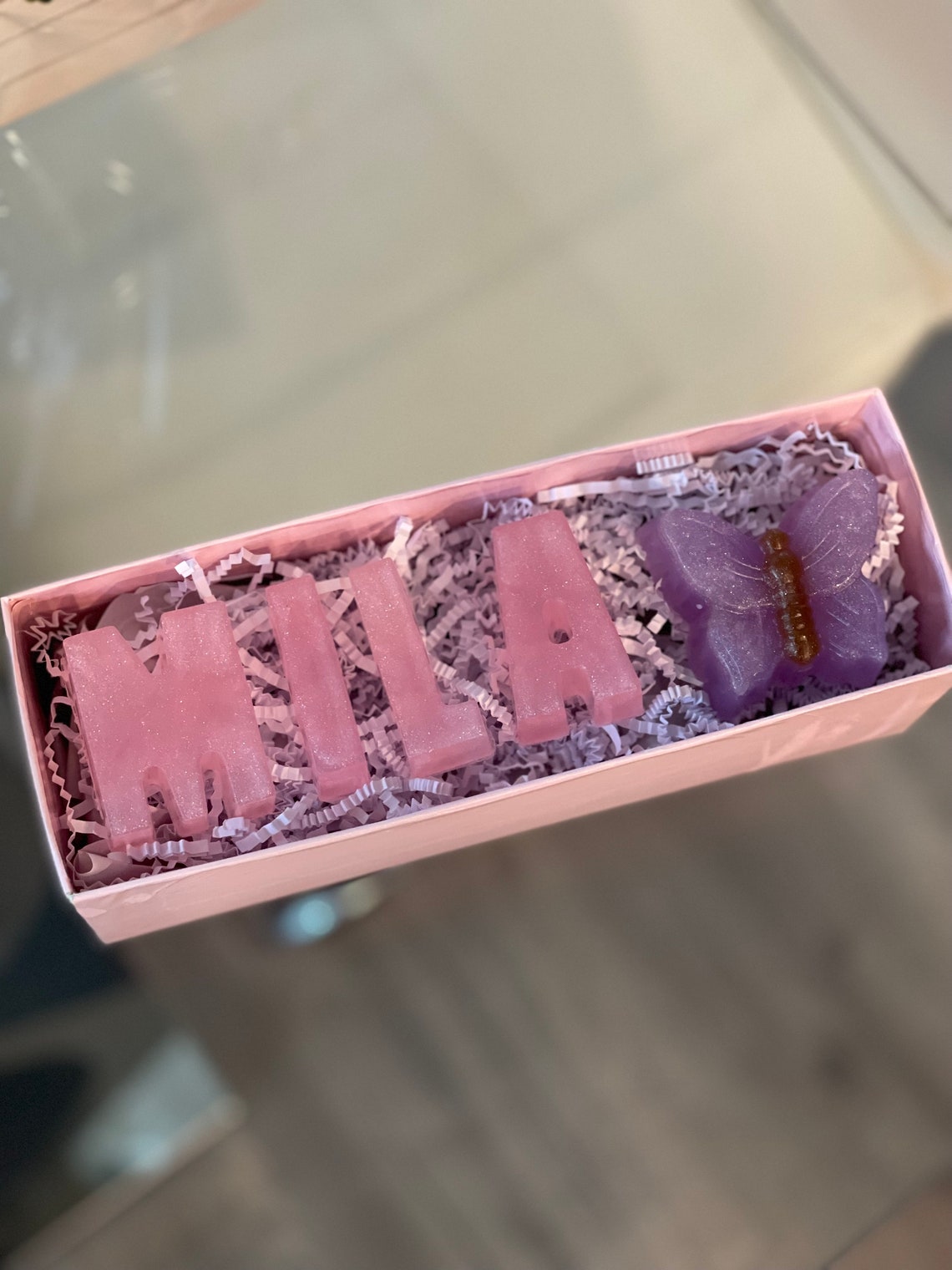 Soap Names in ANY Color Birthday Gift Kids Christmas Gift Etsy