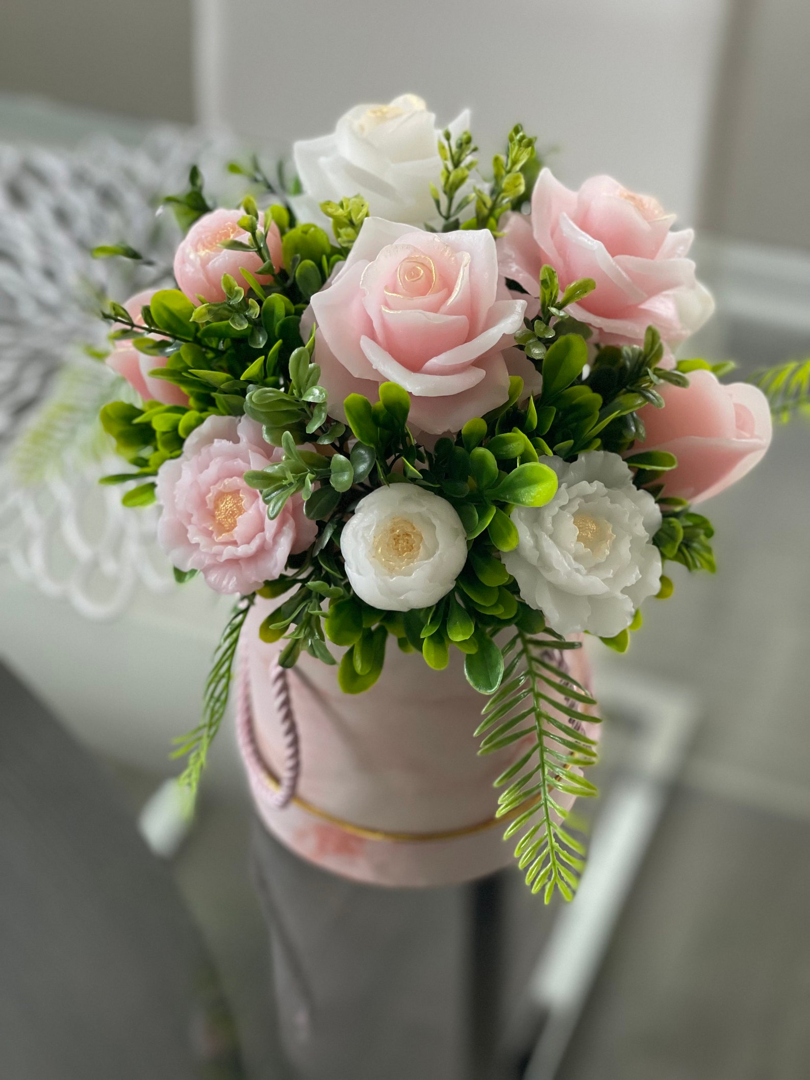 Soap Flower Bouquet Soap Roses Bouquet Soap Gift for Her Etsy