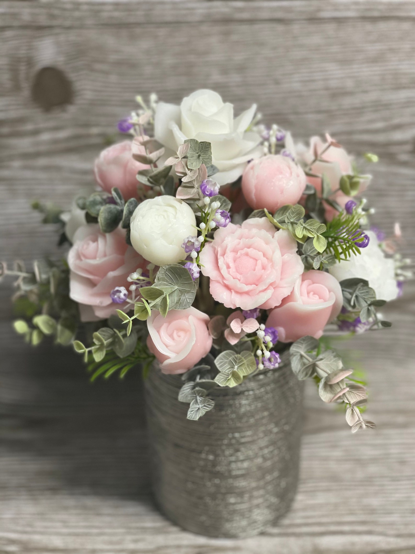 Soap Flower Bouquet Soap Roses Bouquet Birthday Gift for Etsy