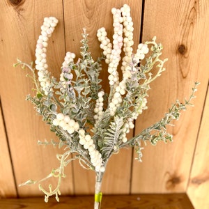 20”berry floral spray , spring floral, berry spray, floral wreath supplies, wreath embellishments, wreath attachment, artificial flowers