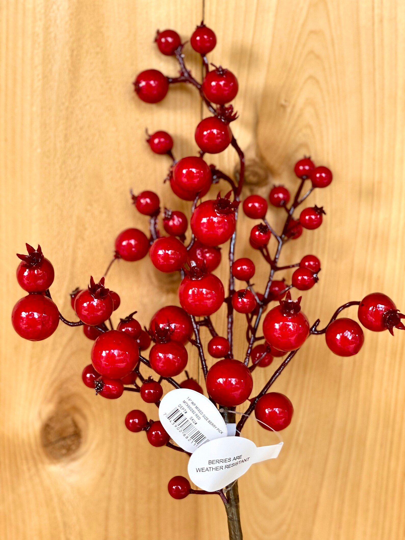 14 berry pick Christmas berry pick xmas floral wreath Etsy