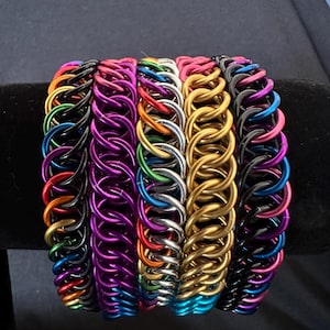 Pride Month Chainmaille Bracelet