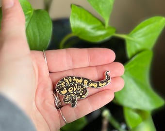 Ball Python Hard Enamel Pin