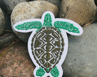 Green Sea Turtle Patch