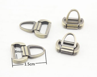 25pcs of Size 3# zinc alloy zipper pull charms metal for purse