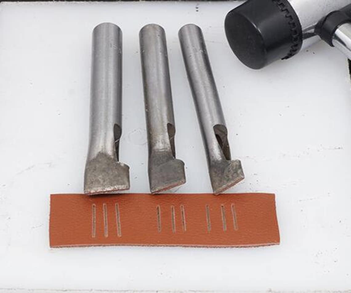 1mm X 4mm Round Rectangle Shape Leather Punch Cutter Tool for Etsy