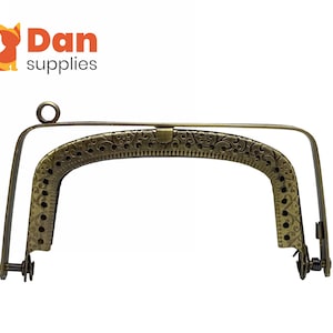 3 inch 7,5 cm rechthoek naaien op munt portemonnee zakje frame Anti brons