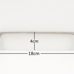 Tariff Free !a pair of 7 inch 18cm   wire Internal Hinge Doctor Bag Frame Purse Frame for Bag purse hardware Making supplies