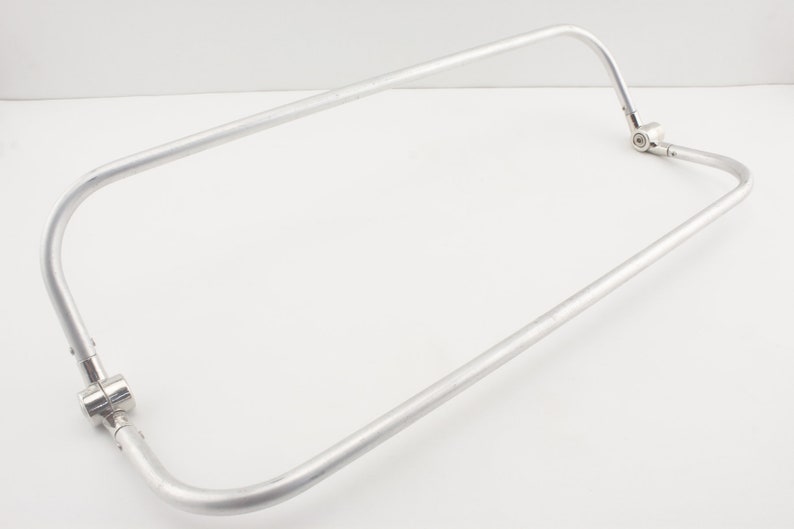 12 pouces 30cm Nickel aluminium Tubular Internal Hinge Doctor Bag Frame Frame Cadre Cadre Cadre pour sac sac matériel de fabrication de fournitures image 2
