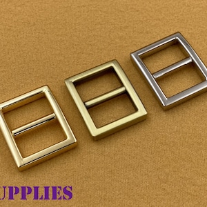 12pcs 5/8 inch 15mm zinc alloy bag purse strap adjuster slider connector buckle triglide slide making supplies