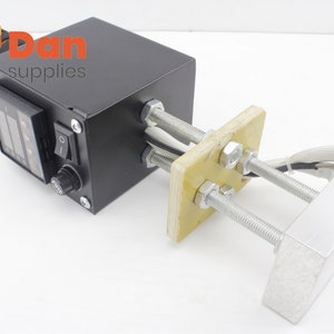 Custom Hot foil Stamping Machine leather wood branding iron temperature control with brass stamp 220V / 110V