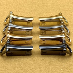 4pcs of 30mm Edge wallet clutch bag purse chain strap connector anchor clip with D ring Gold Nickel Gunmetal Anti bronze