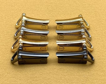 4pcs de 30mm Edge portefeuille sac d’embrayage sac à main chaîne sangle connecteur clip d’ancrage avec anneau D Or Nickel Gunmetal Anti bronze