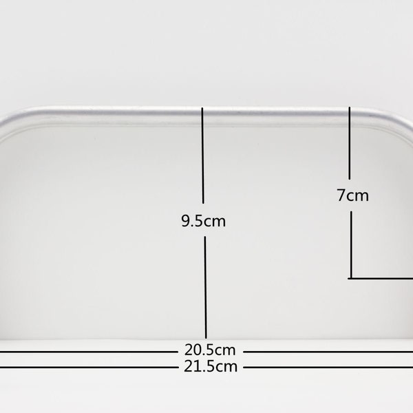 8 inch 20.5cm  Nickel aluminium Tubular Internal Hinge Doctor Bag Frame Purse Frame for Bag purse  hardware Making supplies
