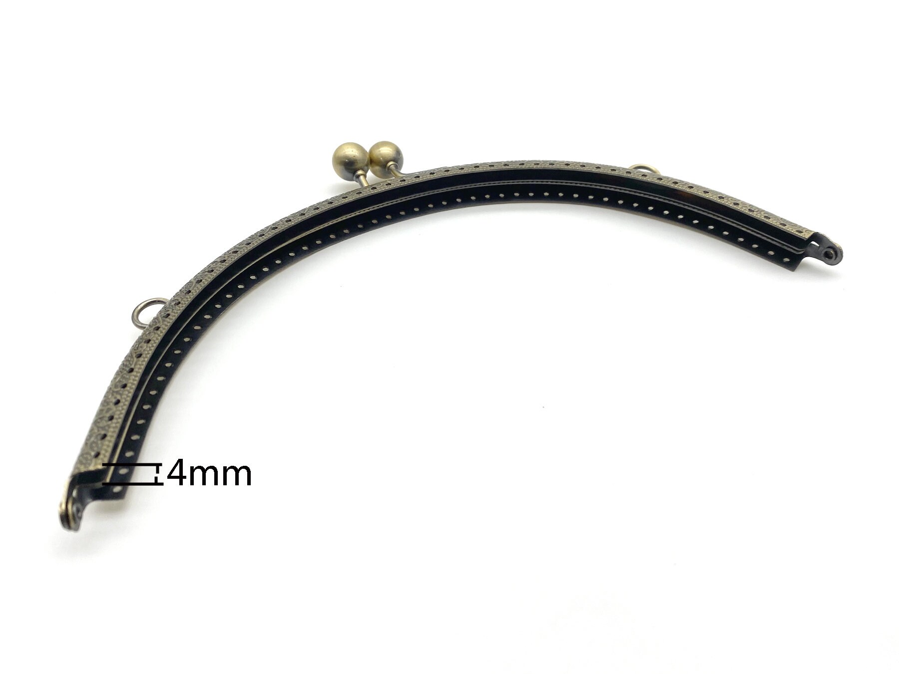 優先配送 21cm Inch 1/4 8 Half Frame Pouch Purse Bag Coin on Sew Round 小物