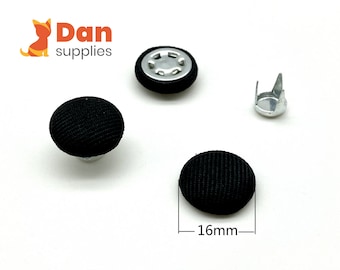 25 sets of 16mm Hat cap top buttons for baseball cap Hat buttons replacement making supplies