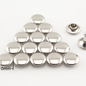 20 Sets of 14mm Cover Magnetic Snap Leather Closures Magnetic Snaps Clasps  for Purse Bag Clutch Wallet Gunmetal 