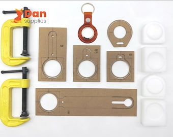Airtag case mold for wet  leather shaping forming mold tool for Airtag case