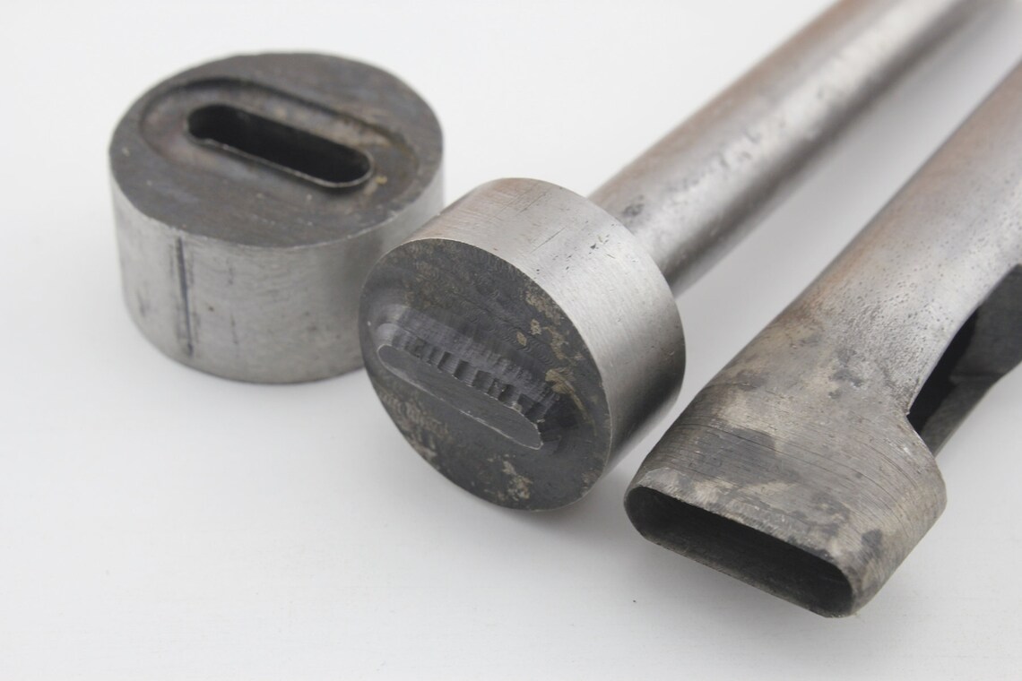 3/4 Inch 19mm Oval Oblong Grommets Eyelets Setter Setting Tool Etsy