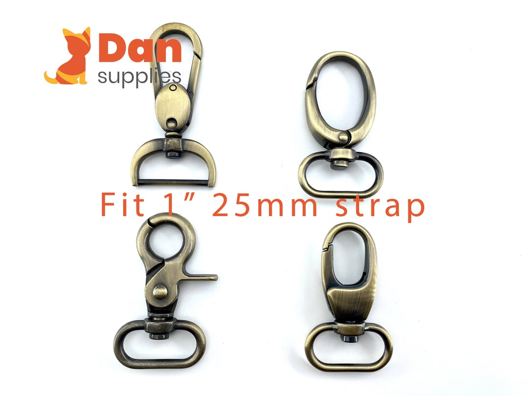 1 Inch 25mm Swivel Snap Clasp Hook Anti Bronzebag Clasp Replacement Etsy