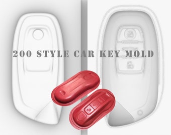 Over 200 styles of  Wet Molding Leather mold shaping forming tool for car key motorcycle Key  cover holder keychain key fob